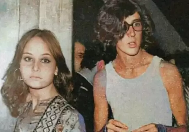 Mar�a Rosa Yorio y Charly Garc�a en los 70