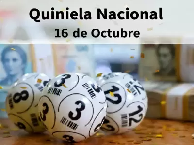Quiniela Nacional del 16 de octubre