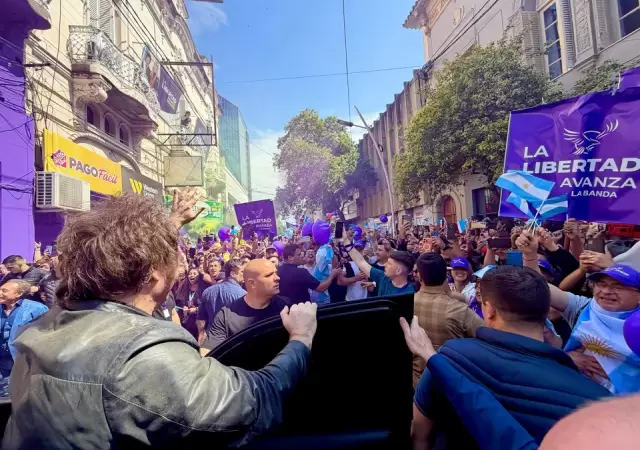 Milei en Santiago del Estero