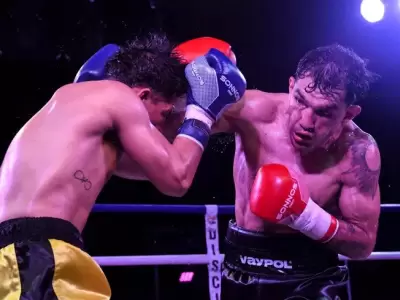 Juan Carrasco volvi� al cuadril�tero tras un a�o de ausencia/ Fuente: Fotos Jorge M�rquez