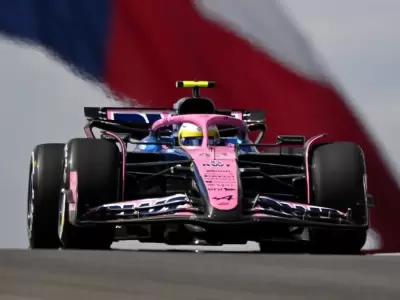 Franco Colapinto termin� 14 la Sprint de Austin/ Fuente: Alpine
