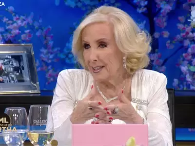 A la diva de los s�bados le armaron una mesa picante. (Imagen: archivo web)