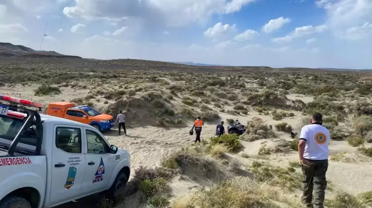 Se realiza un extenso rastrillaje pero todavía no hay rastros de los desaparecidos. Foto: gentileza (web)