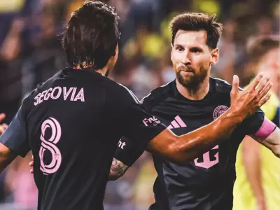Messi tuvo un partido so�ado en la  goleada del Inter Miami sobre Nashville