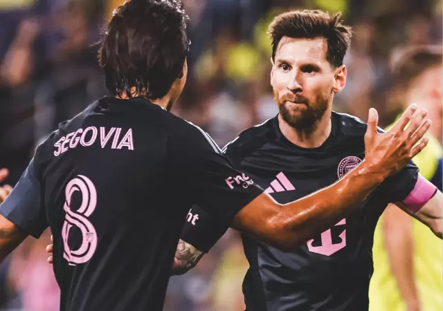 Messi tuvo un partido so�ado en la  goleada del Inter Miami sobre Nashville