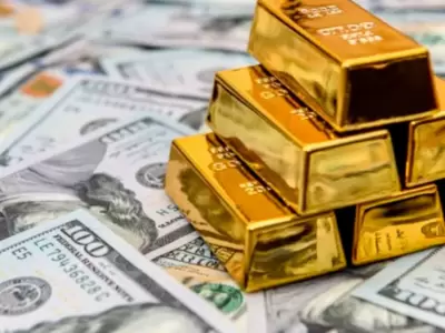 El oro por encima del valor d�lar.