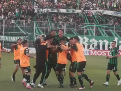 La celebraci�n del verdinegro.