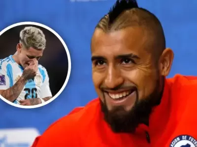 No cesan las cr�ticas a Arturo Vidal por su chicana contra los pibes argentinos
