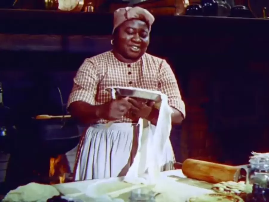 Hattie McDaniel, coprotagonista de "Canci�n del Sur". Ella tambi�n apareci� en "Lo que el viento se llev�".