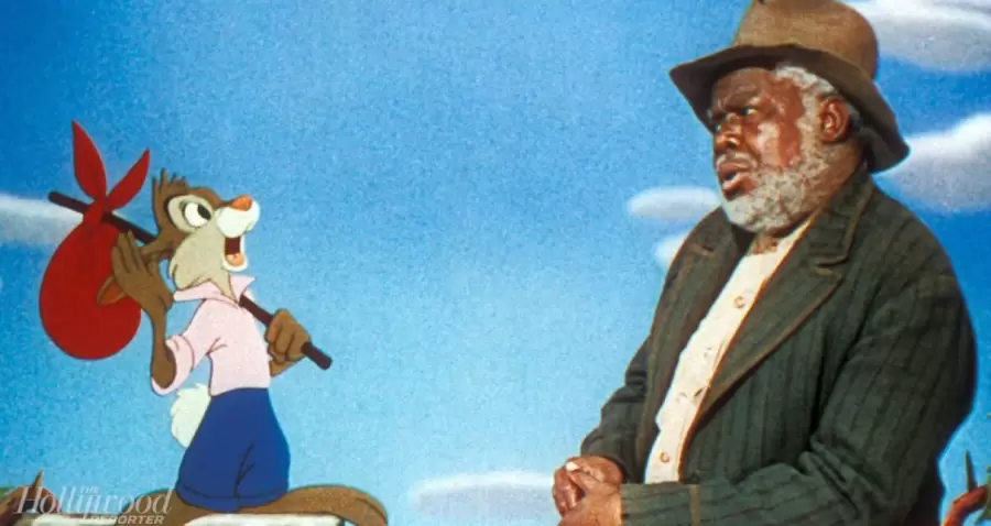 El t�o Remus y uno de los personajes "imaginarios", que la gente s� pod�a ver en pantalla.