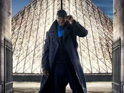"Lupin" volvi� a ser furor: la serie que anticip� el robo del Louvre.