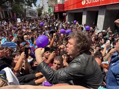Campa�a de La Libertad Avanza: Javier Milei estar� este viernes en Tres de Febrero.