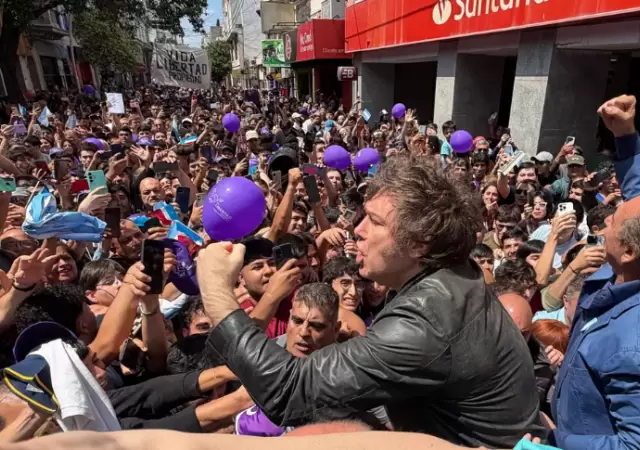 Campa�a de La Libertad Avanza: Javier Milei estar� este viernes en Tres de Febrero.