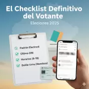 El checklist definitivo del votante: todo lo que ten�s que saber antes de salir de casa el domingo