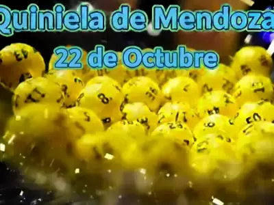 Quiniela de Mendoza del 22 de octubre