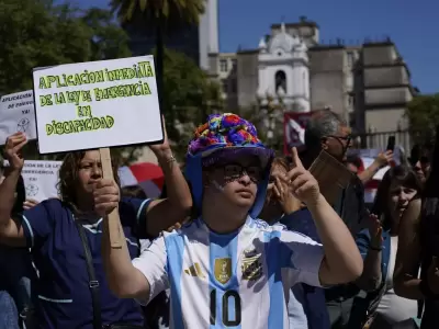 Mendoza se sum� al reclamo nacional por la emergencia en discapacidad.