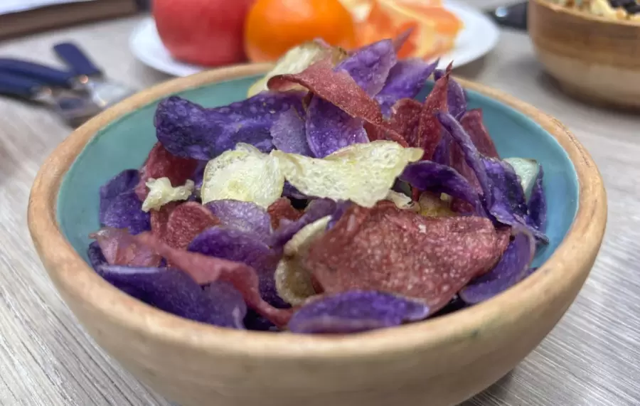 Las Papas Andinas ofrecen sabor intenso, color aut�ntico y el car�cter ancestral de los Andes en cada bocado.
