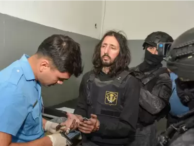 Laurta est� detenido actualmente en el penal de Cruz del Eje, luego de haber sido trasladado desde Gualeguaych�.