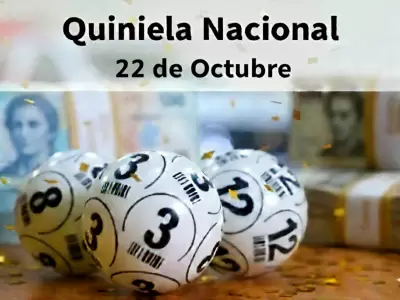 Quiniela Nacional del 22 de octubre