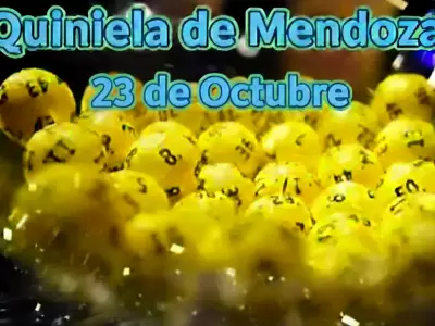 Quiniela de Mendoza del 23 de octubre