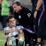 Sufre Racing: Santiago Sosa sufri� una fractura maxilar y se perder�a el partido de vuelta