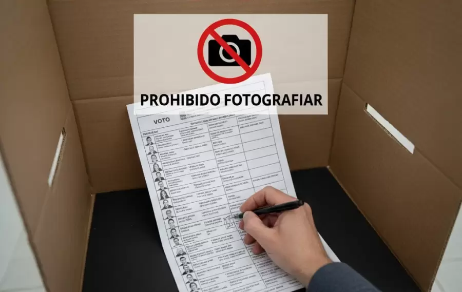 �Fotos a la hora de votar? Ni se te ocurra.