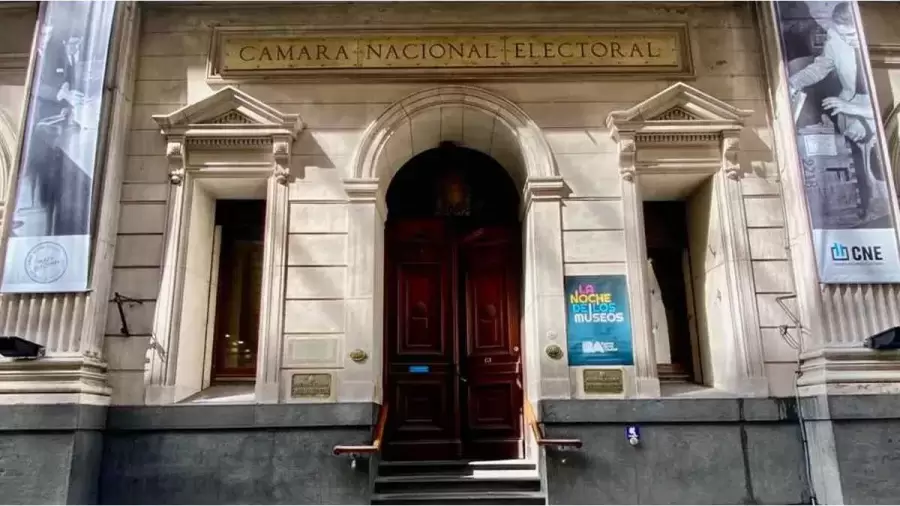 Edificio de la C�mara Nacional Electoral.