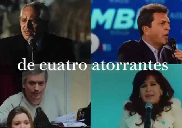 El spot de Milei