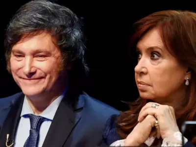 El presidente Javier Milei y la exmandataria Cristina Kirchner, se juegan el futuro pol�tico. (Foto: web)