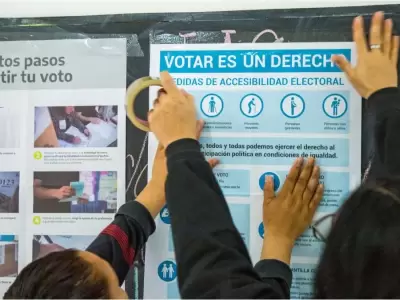 Derecho y obligaci�n. El voto es la manera en que la ciudadan�a se expresa a la hora de elegir.