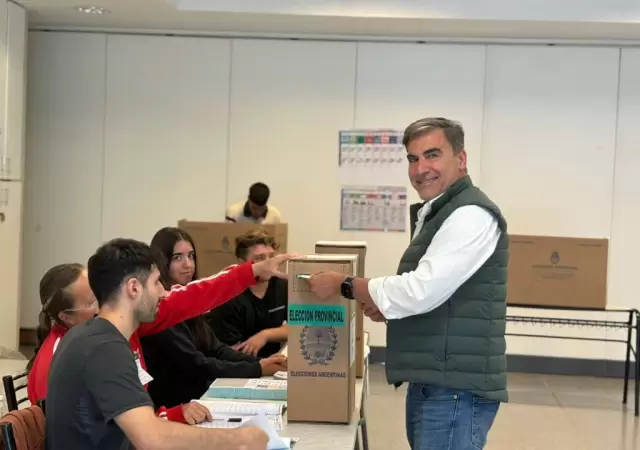 Mario Vadillo destac� la normalidad de la votaci�n en Luj�n.