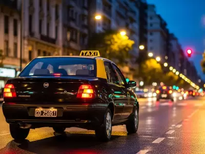 Un control de alcoholemia a un taxi en Salta termin� con un hallazgo surrealista.