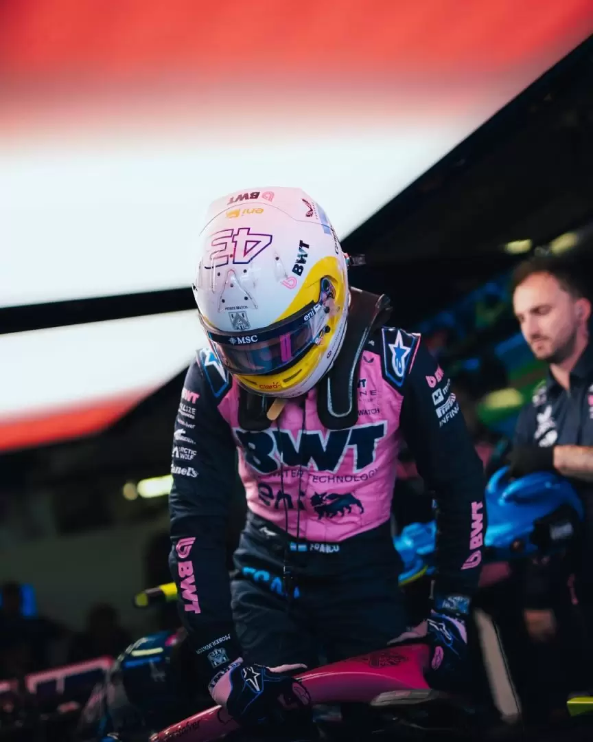 Franco Colapinto. Fuente:  @Alpinef1team