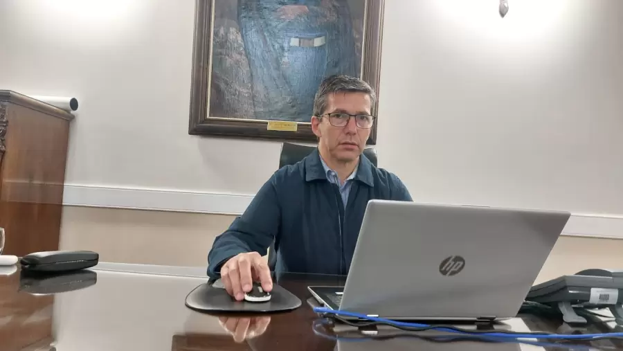 Titular de la C�mara de Diputados y presidente del Comit� Provincial de la UCR, Andr�s Lombardi.
