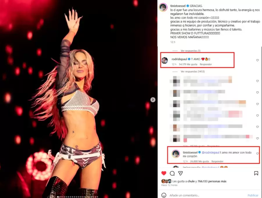 El tierno mensaje de Rodrigo de Paul a Tini.