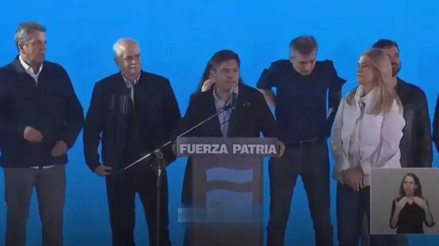 Gestos de M�ximo Kirchner
