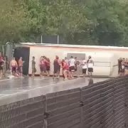 Volc� un micro con hinchas de Flamengo rumbo a Buenos Aires: varios heridos