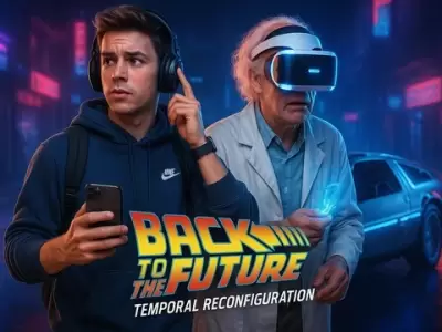 La imagen modernizada de Back to the future
