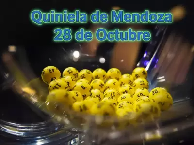 Quiniela de Mendoza. Los resultados de hoy en VIVO.