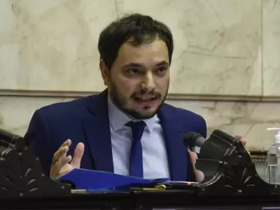 �lvaro Mart�nez, diputado nacional mendocino por La Libertad Avanza.