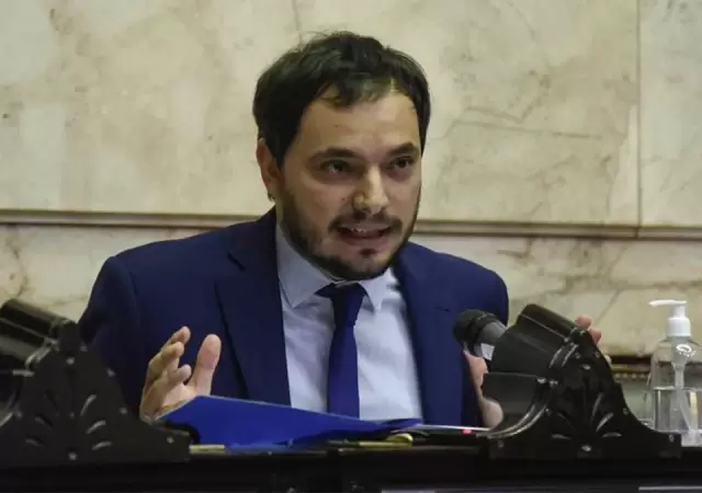 �lvaro Mart�nez, diputado nacional mendocino por La Libertad Avanza.