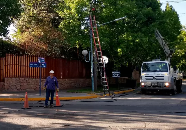 Corte de luz programado en Godoy Cruz.