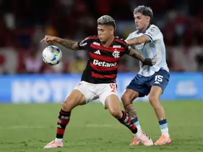 Racing y Flamengo, cara a cara en el Cilindro.