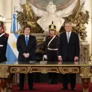 Pablo Quirno asumi� como nuevo canciller: "Vamos a seguir consolidando la relaci�n con EE.UU."
