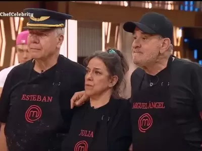 Los que estaban en la cuerda floja en Master Chef Celebrity/ Fuente: Captura de video