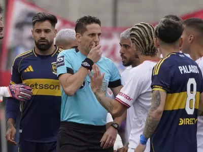 Nicol�s Lamolina tuvo un mal partido y fue frizado.