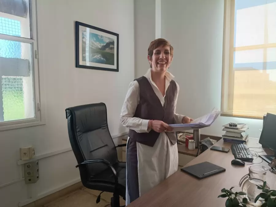 Ministra de Energ�a y Ambiente, Jimena la Torre.