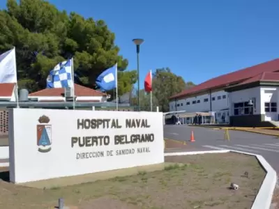 Hospital Naval Puerto Belgrano.