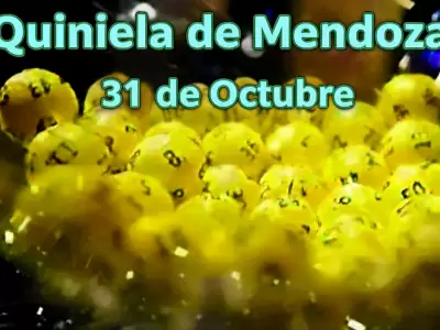 Quiniela de Mendoza del 31 de octubre