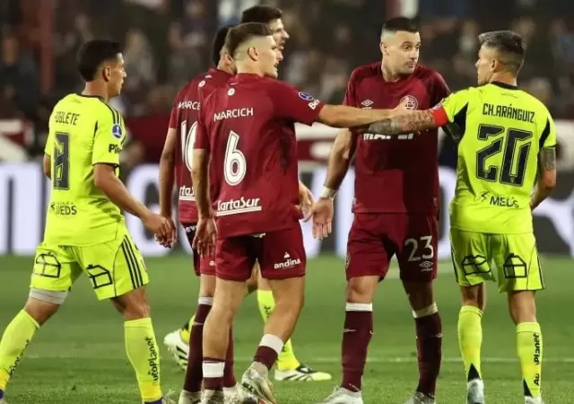 Duro duelo entre Lan�s y la U.